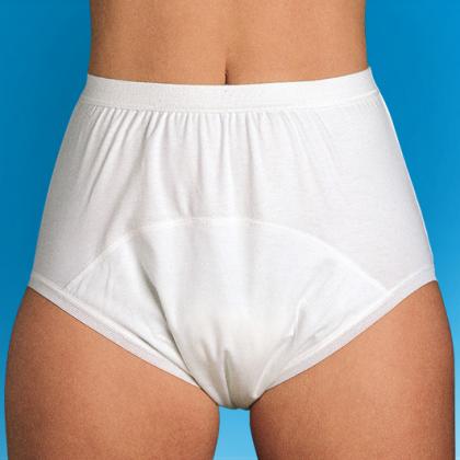 Inkontinenz Slip zur Vorlagen-Fixierung mit breitem Softbund 